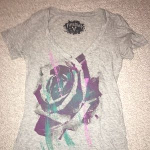 Fifth Sun from Zumiez V-Neck Graphic T-Shirt